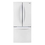 LG 30" White French Door Refrigerator (22 cu. ft.) - LRFNS2200W