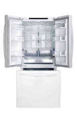 LG 30" 22 Cu. Ft. White French Door Refrigerator - LRFNS2200W