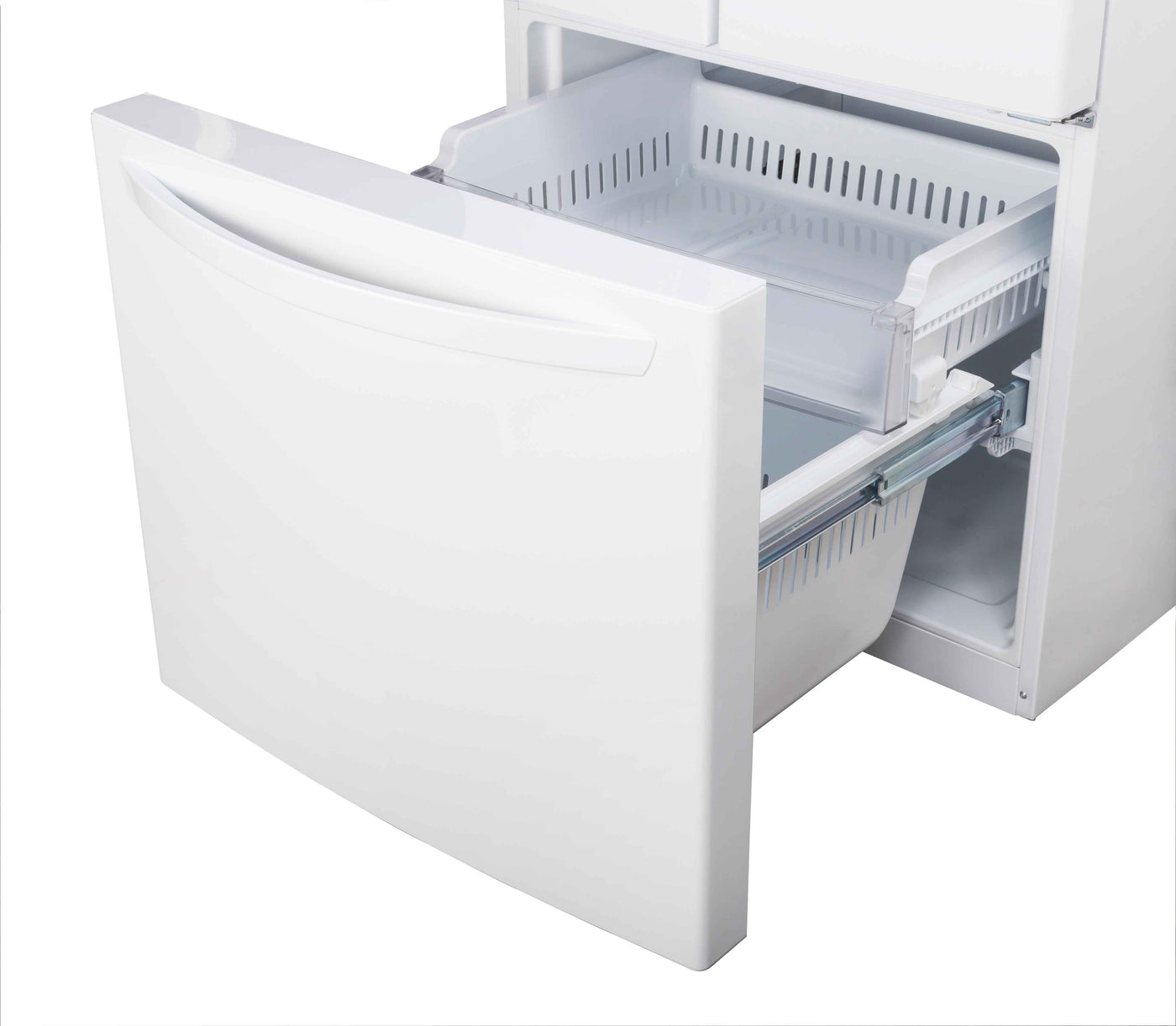 LG 30" White French Door Refrigerator (22 cu. ft.) - LRFNS2200W