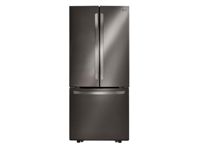 LG 30" Black Stainless Steel French Door Refrigerator (22 cu. ft.) - LRFNS2200D