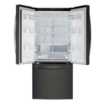 LG 30" Black Stainless Steel French Door Refrigerator (22 cu. ft.) - LRFNS2200D