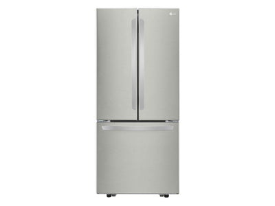 LG 30" Smudge Resistant Stainless Steel French Door Refrigerator (22 cu. ft.) - LRFNS2200S