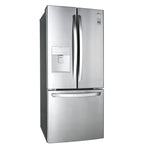 LG 30" Smudge Resistant Stainless Steel French Door Refrigerator with Water dispenser (22 cu. ft.) - LRFWS2200S