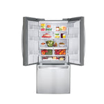 LG 30" Smudge Resistant Stainless Steel French Door Refrigerator with Water dispenser (22 cu. ft.) - LRFWS2200S