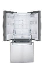 LG 30" 22 Cu. Ft. Smudge Resistant Stainless Steel French Door Refrigerator with Water dispenser - LRFWS2200S