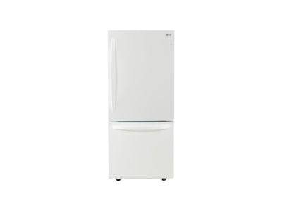 LG White 30" Bottom Mount Refrigerator (22.1 Cu.Ft.) - LRDNS2200W