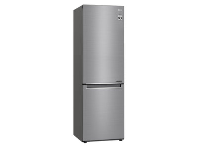 LG Platinum Silver 24" Counter Depth Bottom Freezer Refrigerator with DoorCooling+ (12 Cu. Ft.) - LBNC12231V