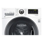 LG White All-in-One Front Load Washer/Dryer Combo with 6Motion™ Technology (2.6 Cu.Ft) WM3488HW