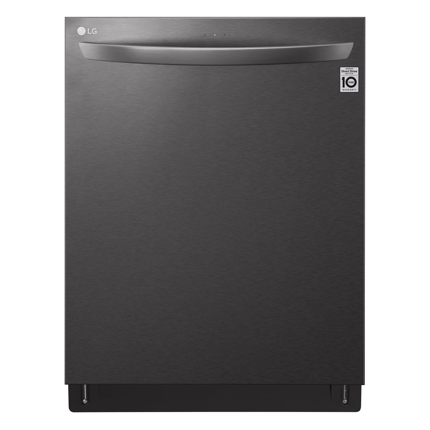 LG Black Stainless Steel Top Control Wi-Fi Enabled Dishwasher with TrueSteam® and 3rd Rack - LDTS5552D