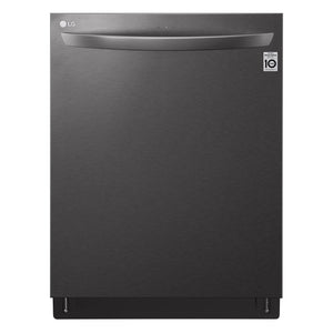 LG Black Stainless Steel Top Control Wi-Fi Enabled Dishwasher with TrueSteam® and 3rd Rack - LDTS5552D