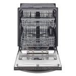 LG Black Stainless Steel Top Control Wi-Fi Enabled Dishwasher with TrueSteam® and 3rd Rack - LDTS5552D