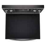 LG Black Stainless Steel 6.3 cu ft. Electric ThinQ® Range with Air Fry and Fan Convection- LREL6323D