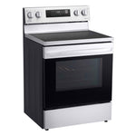LG Stainless Steel 6.3 cu ft. Electric ThinQ® Range with Air Fry and Fan Convection -LREL6323S