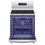LG Stainless Steel 6.3 cu ft. Electric ThinQ® Range with Air Fry and Fan Convection -LREL6323S