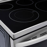 LG Smudge Resistant Stainless Steel 6.3 cu ft. Electric ThinQ® InstaView™ Range with Air Fry and True Convection- LREL6325F