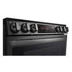 LG Black Stainless Steel Smart Wi-Fi Enabled ProBake Convection® InstaView™ Electric Slide-in Range with AirFry (6.3 Cu.Ft) - LSEL6335D