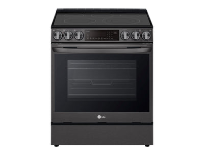 LG Black Stainless Steel Smart Wi-Fi Enabled ProBake Convection® InstaView™ Electric Slide-in Range with AirFry (6.3 Cu.Ft) - LSEL6335D