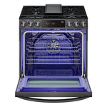 LG Black Stainless Steel Smart Wi-Fi Enabled ProBake Convection® InstaView™ Gas Slide-in Range with AirFry (6.3 Cu.Ft) - LSGL6335D