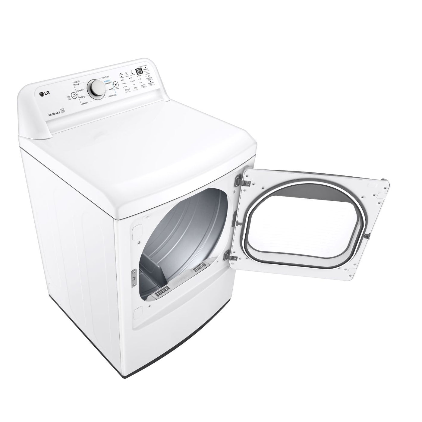 LG White Electric Dryer with Sensor Dry (7.3 Cu. Ft.) - DLE7150W