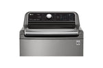 LG Graphite Steel Mega Capacity Smart WiFi Enabled Top Load Washer with Agitator and TurboWash3D™ Technology (5.6 Cu.Ft) - WT7305CV