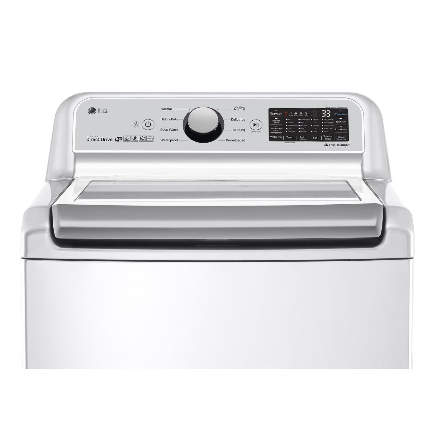 LG White Top-Load Washer (5.8 Cu. Ft.) - WT7300CW
