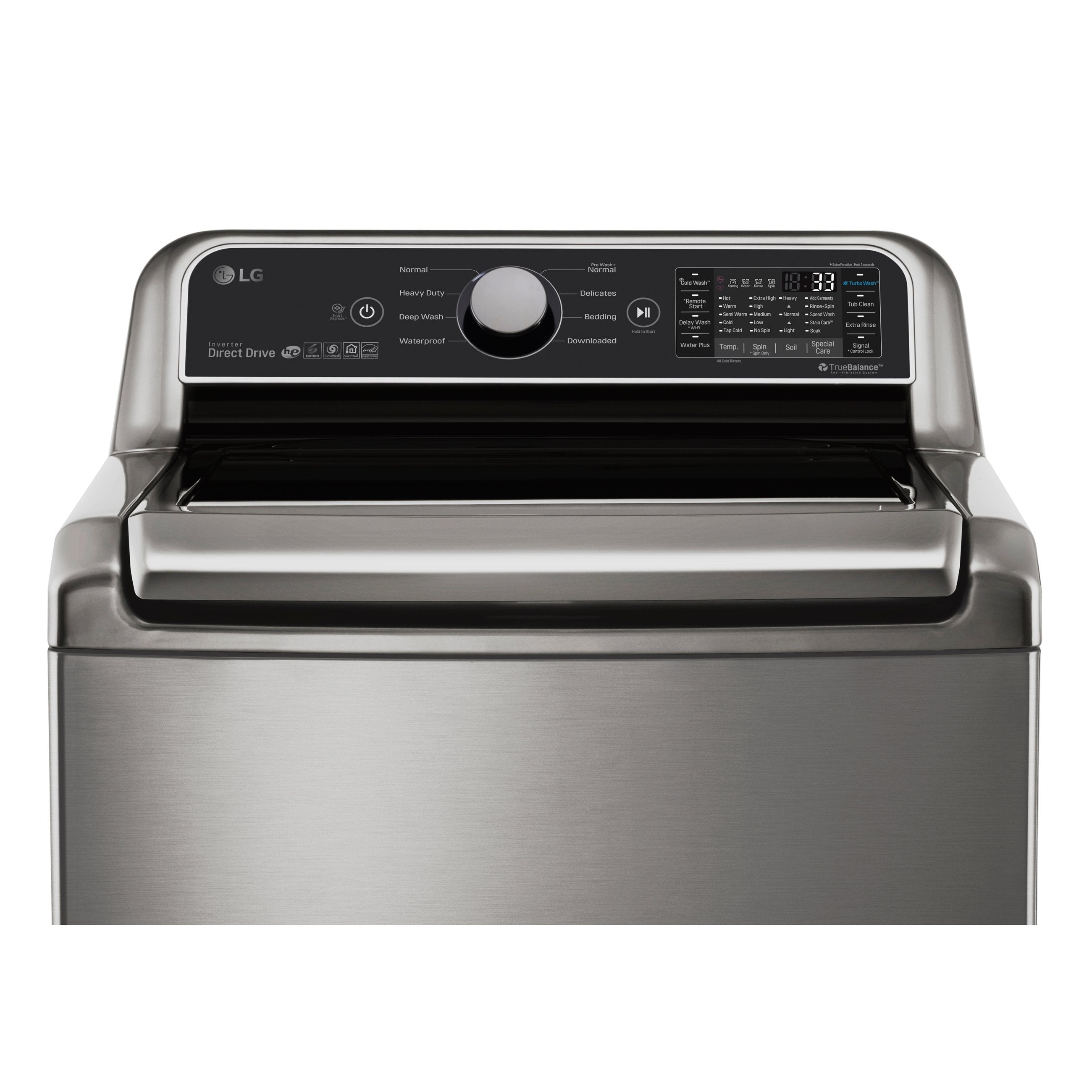 LG Appliances Stainless Steel Top-Load Washer (5.8 Cu. Ft.) - WT7300CV