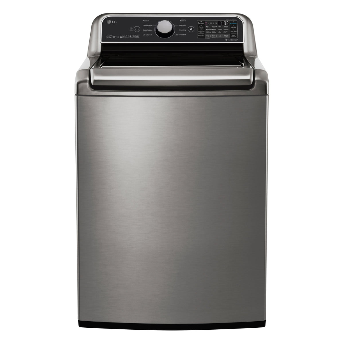 LG Appliances Stainless Steel Top-Load Washer (5.8 Cu. Ft.) - WT7300CV