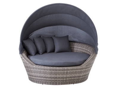 Jonathan Outdoor Patio Daybed - Smokey Grey