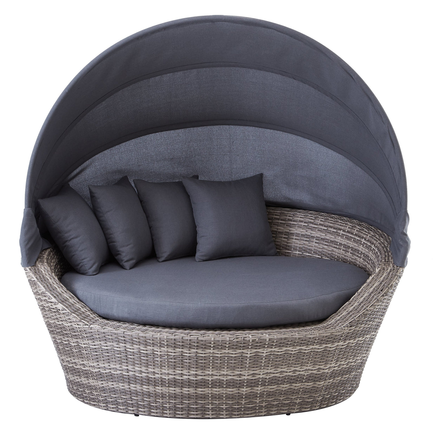 Jonathan Outdoor Patio Daybed - Smokey Grey