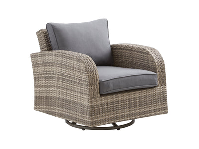 Marco Outdoor Swivel Chair - Grey