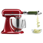 KitchenAid Candy Apple Red Artisan® Series Tilt-Head Stand Mixer with Premium Accessory Pack - KSM195PSCA