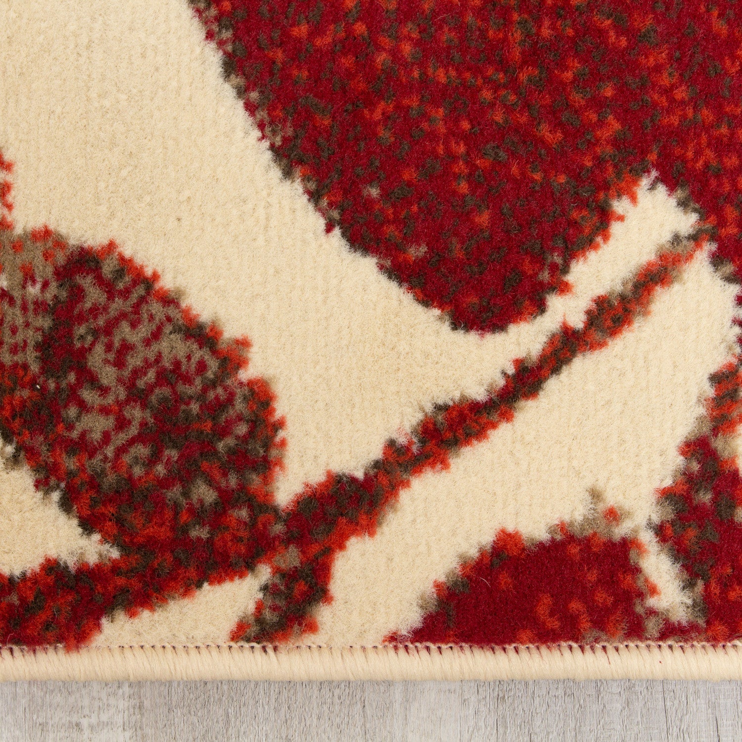 Fiona 5'3" X 7'4" Vintage Rug - Cream Red Area Rug