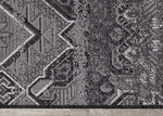Jango Indoor/Outdoor Geometric Area Rug - 5' X 7' - Grey/Black