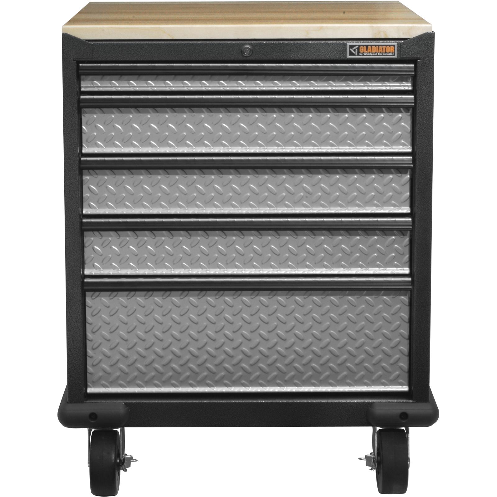 Gladiator Silver Tread Premier Pre-Assembled GearDrawer - GAGD275DLG