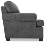 Calliope Sofa and Loveseat Set - Smoke