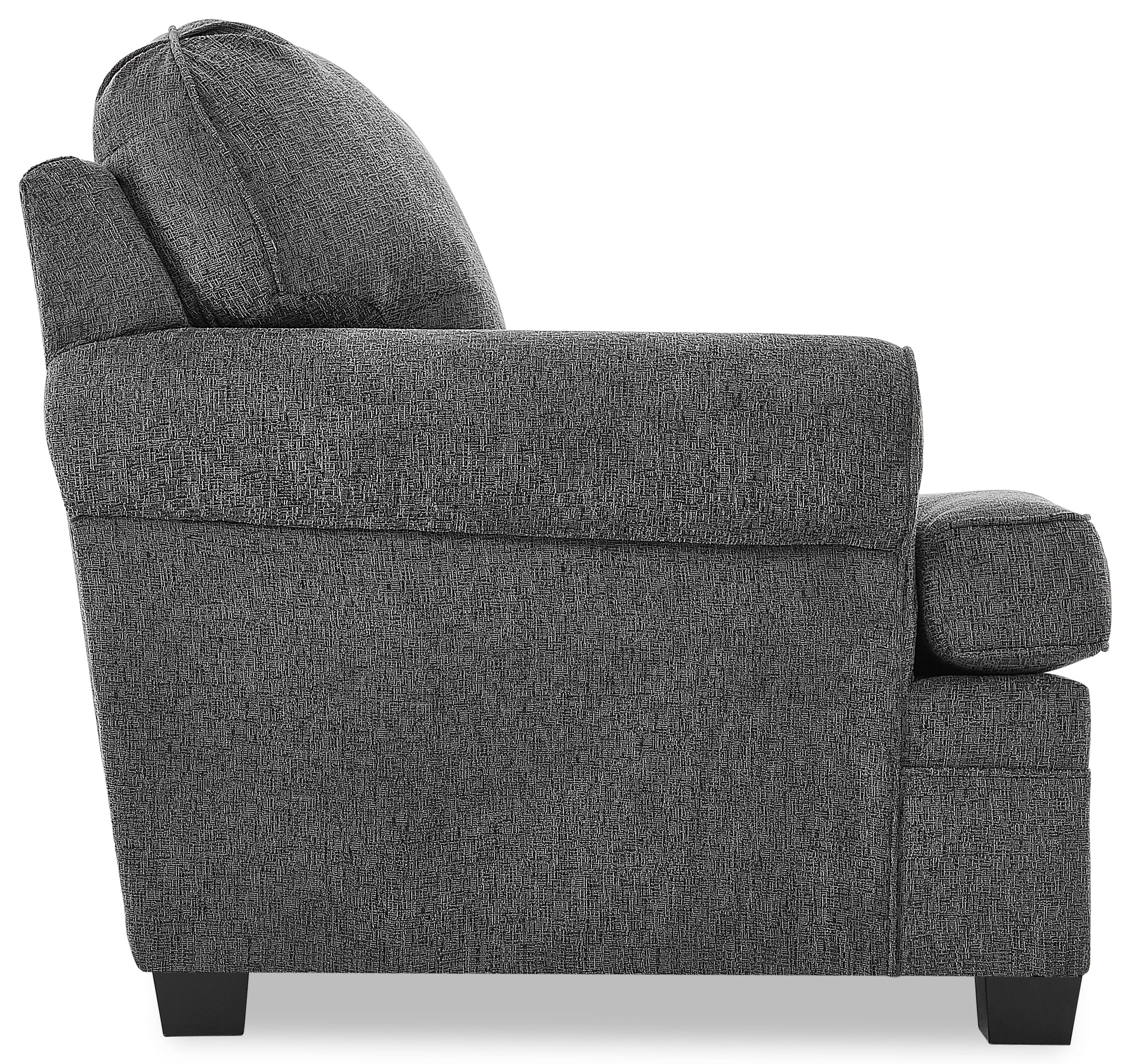 Calliope Sofa and Loveseat Set - Smoke