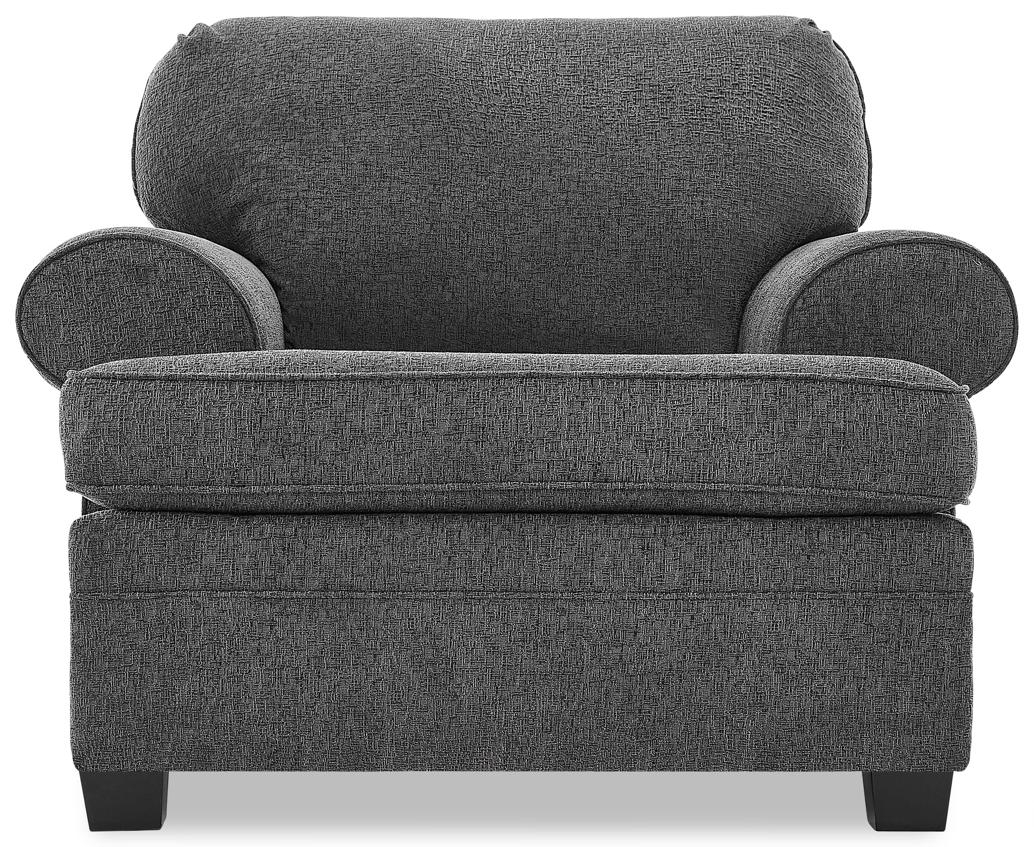 Calliope Sofa, Loveseat and Chair Set - Smoke