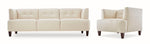 Messina Sofa and Chair Set - Ivory