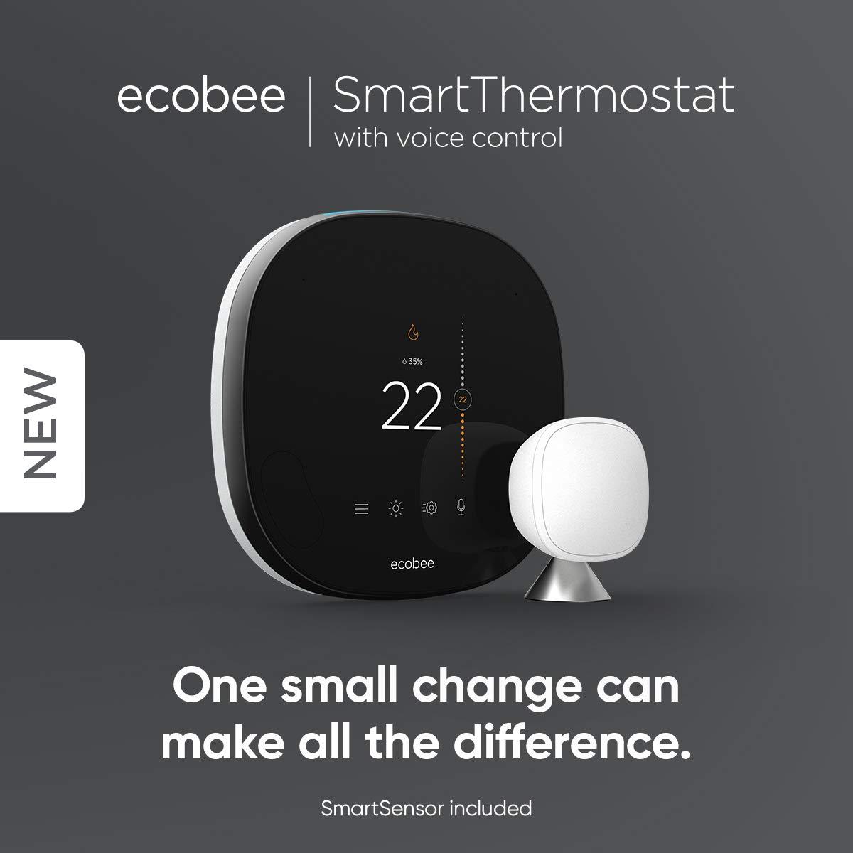 ecobee SmartThermostat with Voice Control - EB-STATE5C-01