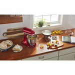 KitchenAid Candy Apple Red Artisan® Series Tilt-Head Stand Mixer with Premium Accessory Pack - KSM195PSCA