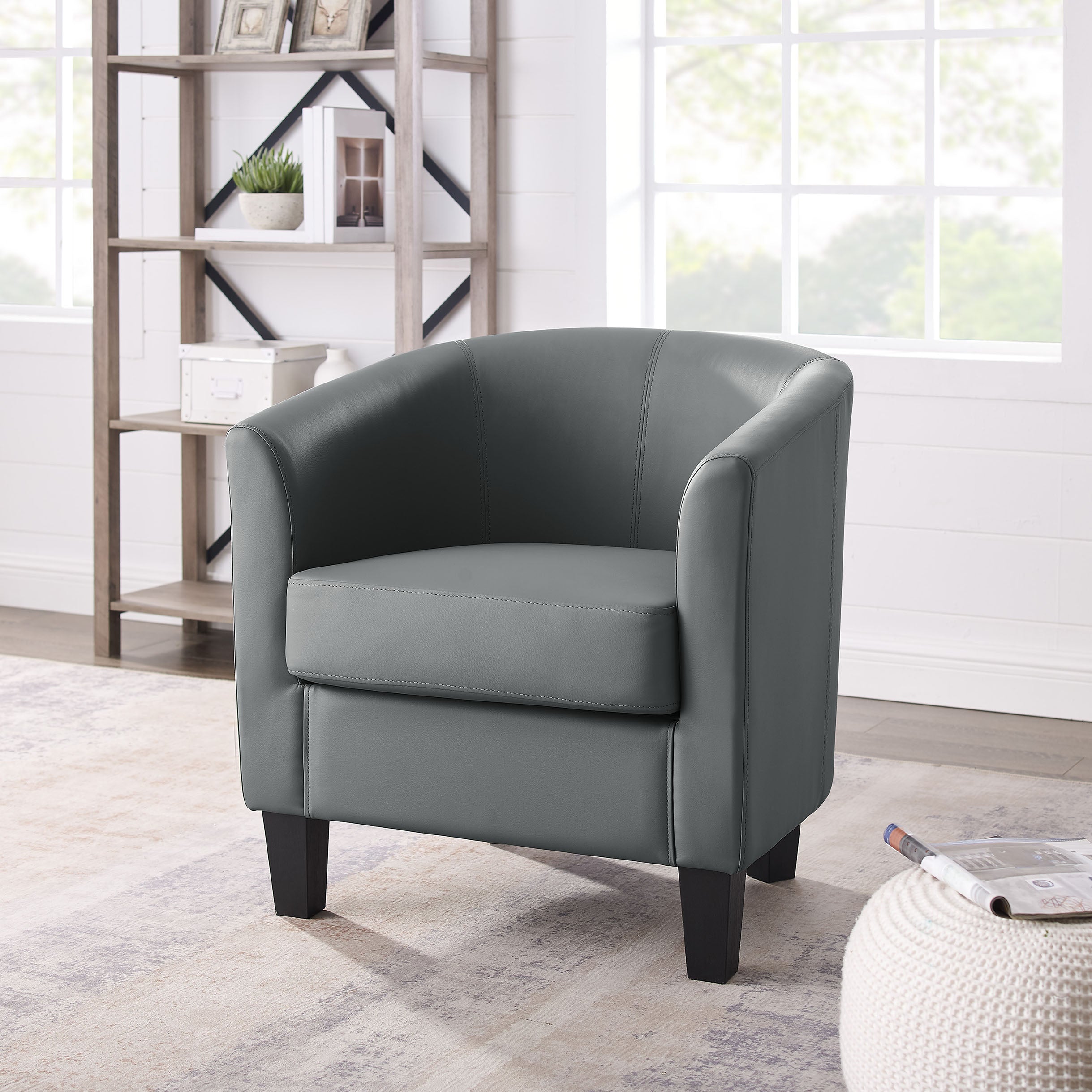 Piper Accent Chair - Light Grey