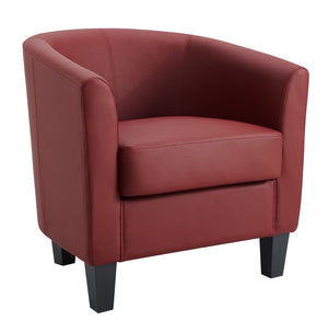 Piper Accent Chair - Red