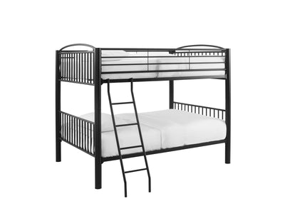 Dylan Full Bunk Bed - Black Matte