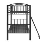 Dylan Twin Bunk Bed - Black Matte
