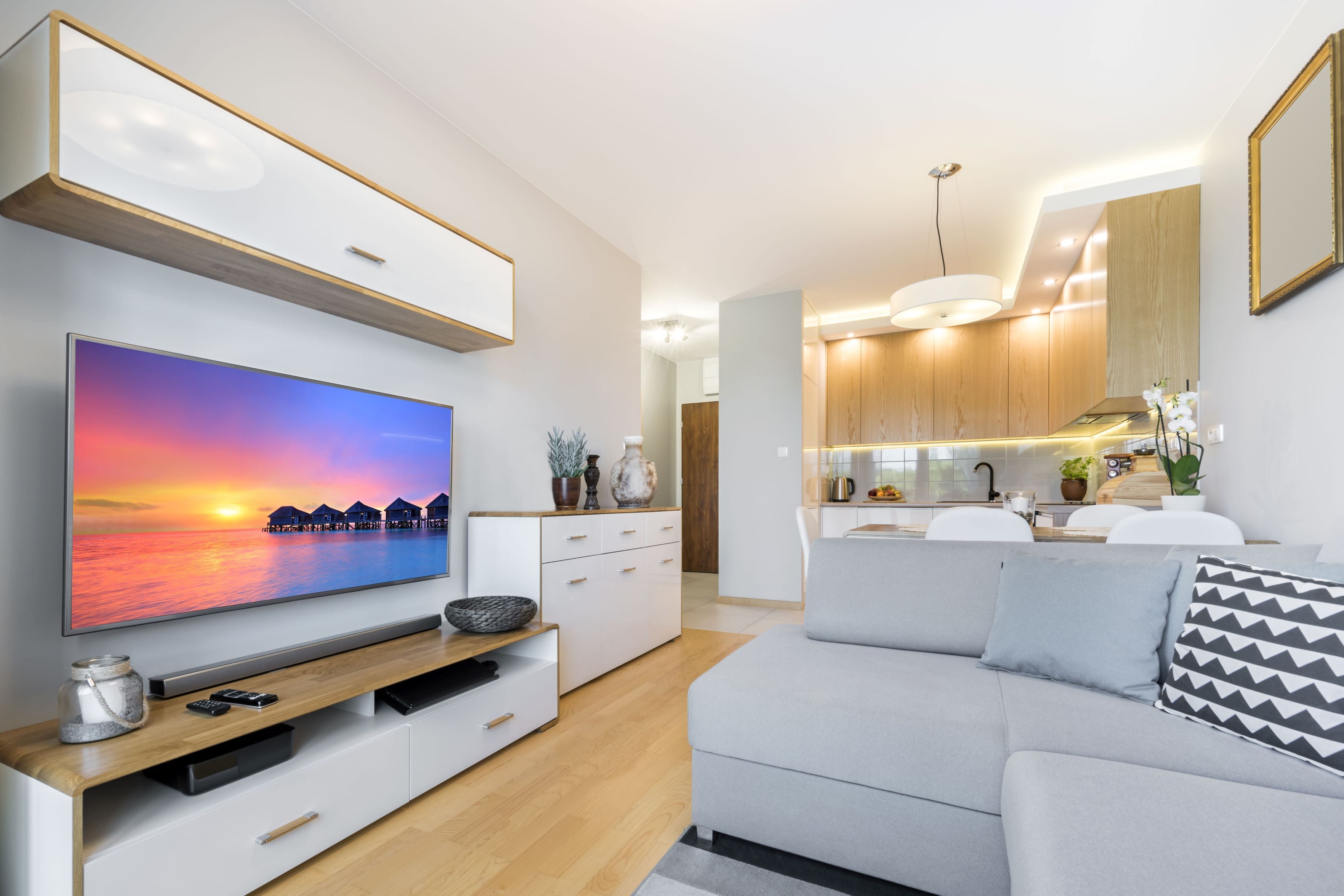 Low Profile Fixed TV Wall Mount for 32" to 90" TVs - PF300