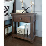 Canterbury Night Table - Warm Cherry