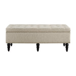 Faye Ottoman - Beige