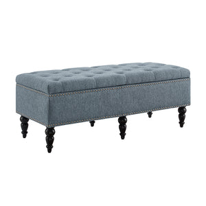 Faye Ottoman - Blue