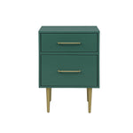 Valerie Glam Night Table - Green
