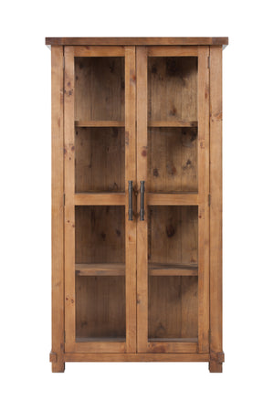 Country Cabinet - Rustic Brown